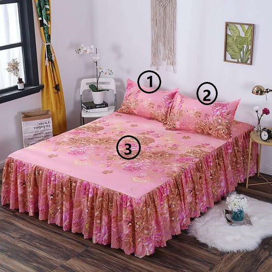 Juego de Cama Completo 3 Piezas: Sábana, Funda de Almohada y Cubrecama Suave - Image 11