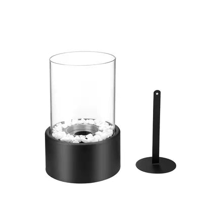 Brasero de Mesa Portátil con Combustible Seguro - Chimenea Decorativa Interior/Exterior - Image 10