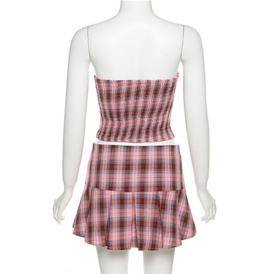 Conjunto Crop Top y Falda Ajustada - Estilo Moderno y Atrevido - Image 23