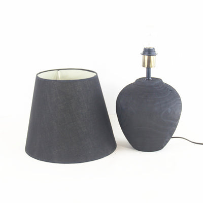 Lámpara de Mesa Artesanal de Madera | Diseño Sereno y Minimalista - Image 4