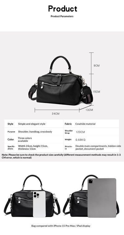 Bolso de Hombro para Mujer en Cuero Premium Full-Grain - Image 7