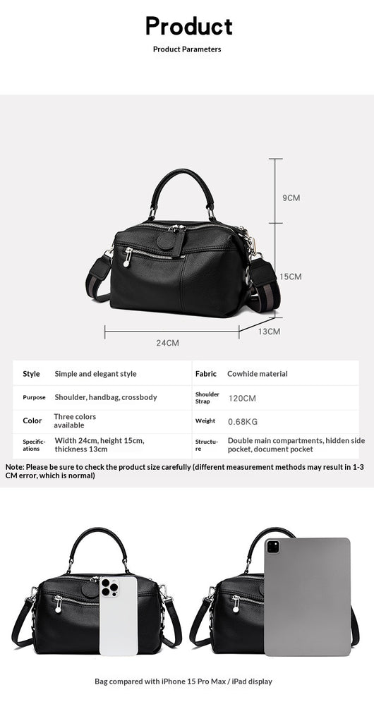 Bolso de Hombro para Mujer en Cuero Premium Full-Grain - Image 7