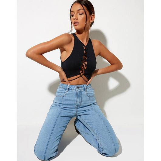Chaleco Slim Escotado Hot Girl - Diseño Hueco y Ajustado - Image 5