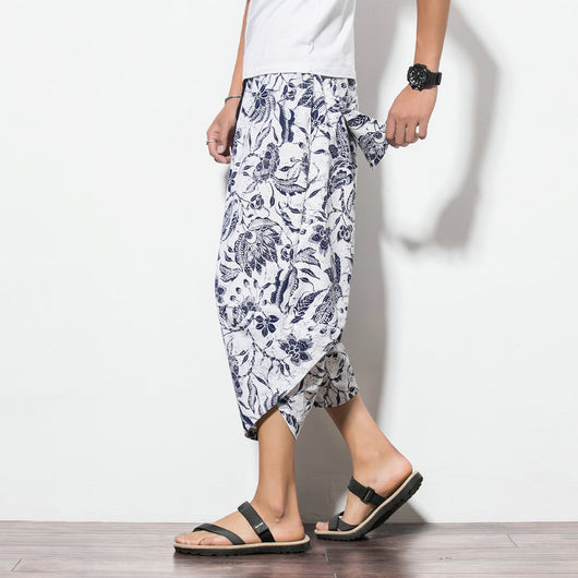Pantalones Cortos Casuales Hombre - Diseño Moderno de 9 Puntos - Image 4