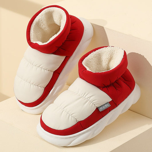 Paquete Invierno: Pantuflas de Terciopelo para Hombre, Cálidas y Acolchadas - Image 10