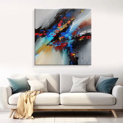 Cuadros Abstractos Modernos al Óleo sobre Lienzo - Decoración de Hogar y Bodas - Image 7