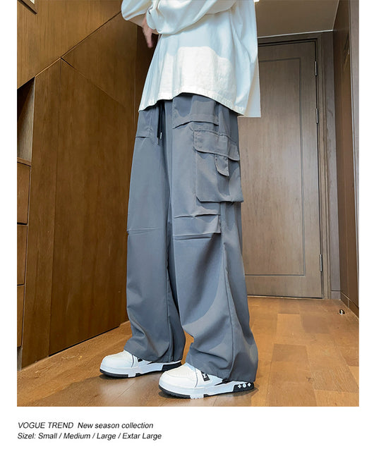 Pantalones Rectos Holgados Estilo Hong Kong - Casual e Informal - Image 24