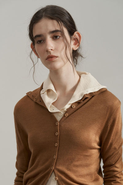Cardigan Cuello Alto Casual para Mujer - Image 21