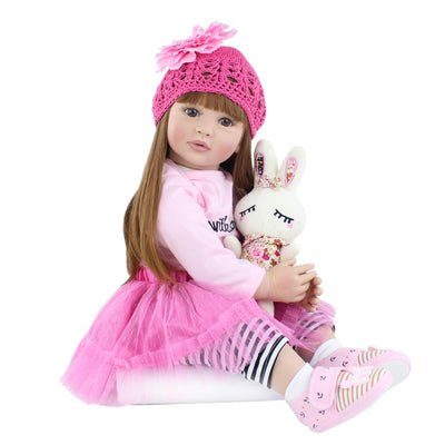 Muñeca Bebé Princesa de 60cm con Cabello Creciente - Image 6