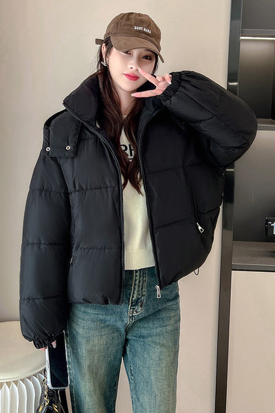Chaqueta Acolchada Slim Fit con Capucha - Abrigo Invernal Moderno - Image 15