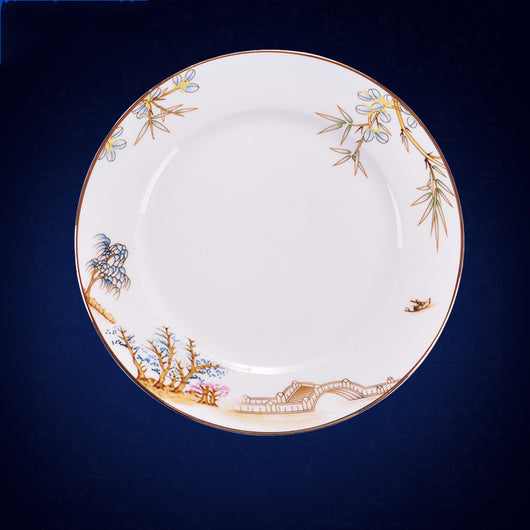 Plato de Cerámica Estilo Chino para Restaurante y Hogar - Image 18