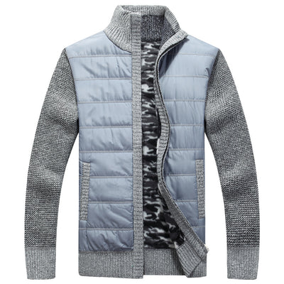 Cardigan de Lana Gruesa con Cierre y Cuello Alto - Image 19