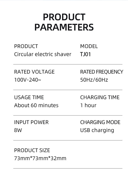 Dark gray mini electric razor with a circular design, featuring a small black display window and a silver trim. - Image 19
