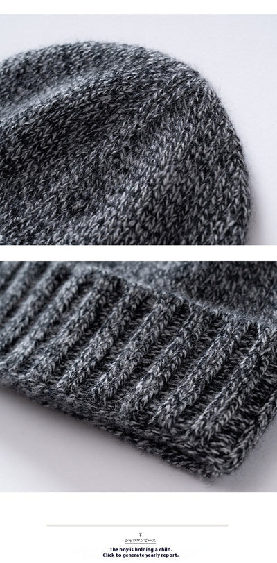 Gorro de Cachemira con Rayas Gruesas Unisex - Tejido Reforzado - Image 15