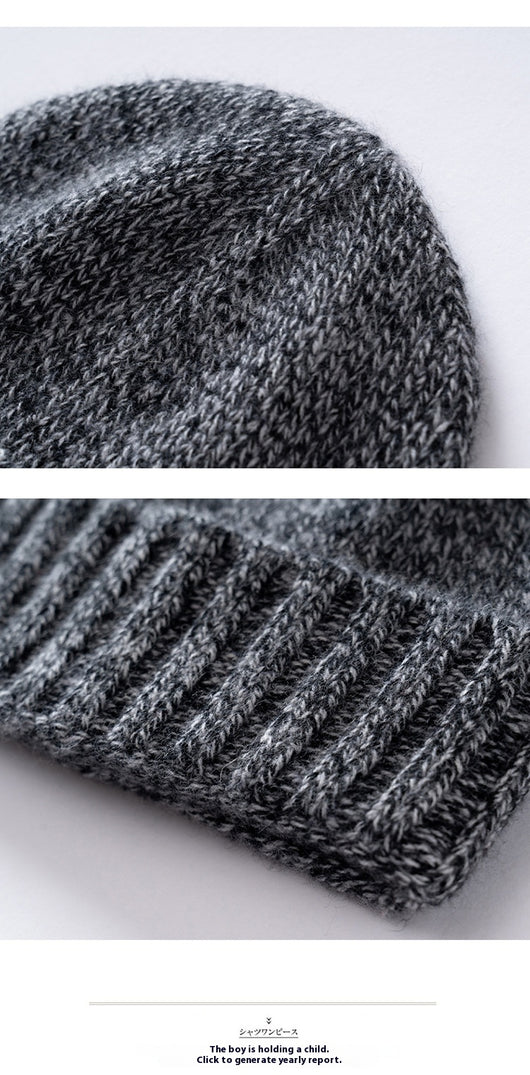 Gorro de Cachemira con Rayas Gruesas Unisex - Tejido Reforzado - Image 15