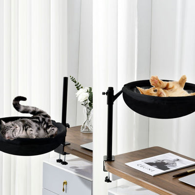 Cama Suspendida para Gatos de Montaje en Escritorio