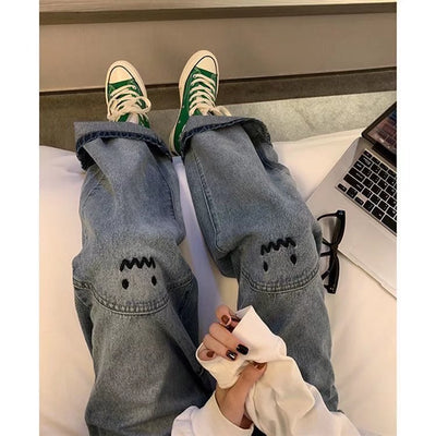 Pantalones Rectos de Cintura Alta y Pierna Ancha para Primavera Verano - Image 10