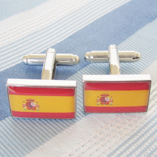 Gemelos Bandera España para Traje de Negocios - Image 2