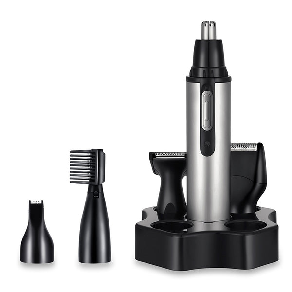Trimmer 5 en 1 USB Recargable para Nariz, Orejas y Vello Facial