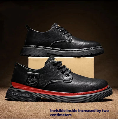 Botas Martin de Negocios con Tacón Oculto y Forro Polar para Otoño e Invierno - Image 3