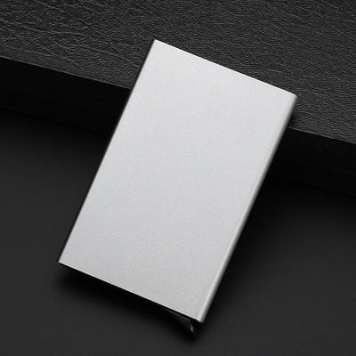 Estuche Automático para Tarjetas de Presentación - Hombre y Mujer