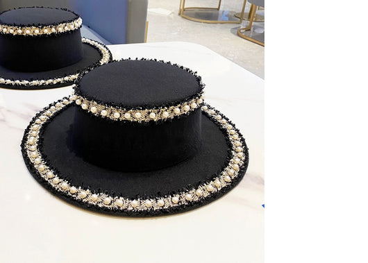 Sombrero de Lana para Mujer con Perla - Estilo Bucket Elegante - Image 11