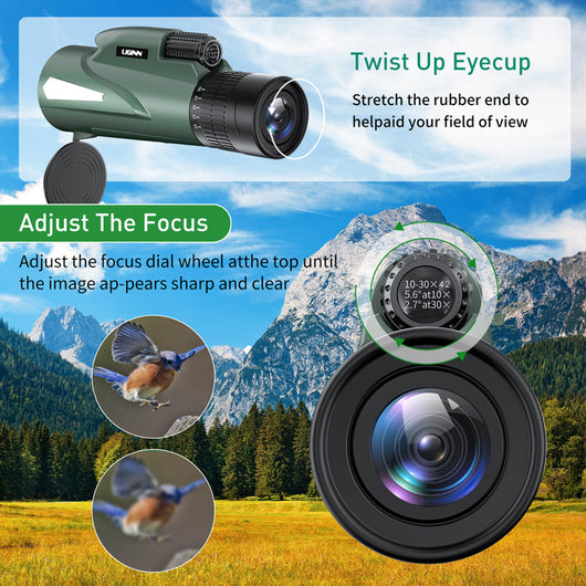 Telescopio Zoom HD para Fotografía Móvil - Lente Verde de Alto Rendimiento - Image 3