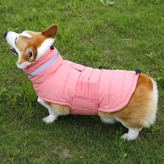 Abrigo Impermeable para Perros Grandes - Trinchera Térmica Corgi y Razas Medianas - Image 6