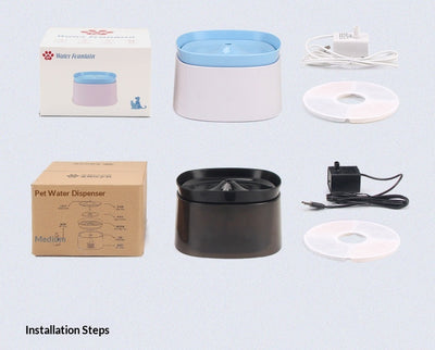 Fuente Automática Circulante para Gatos con Filtro - Image 26