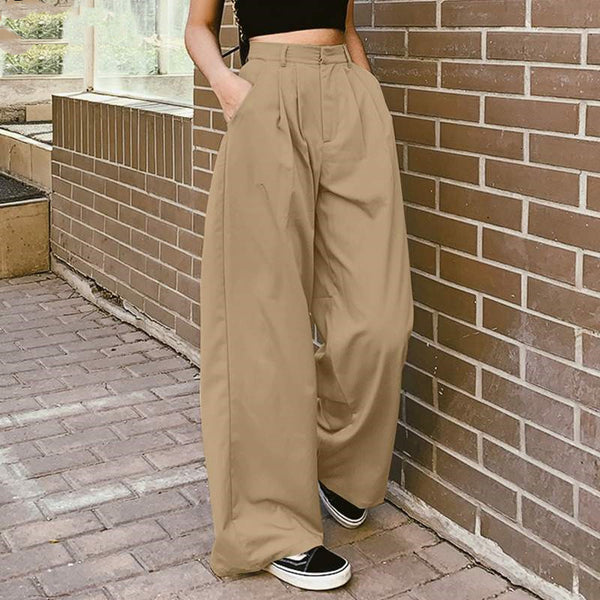 Pantalón Ancho Largo para Mujer - Corte Elegante y Cómodo