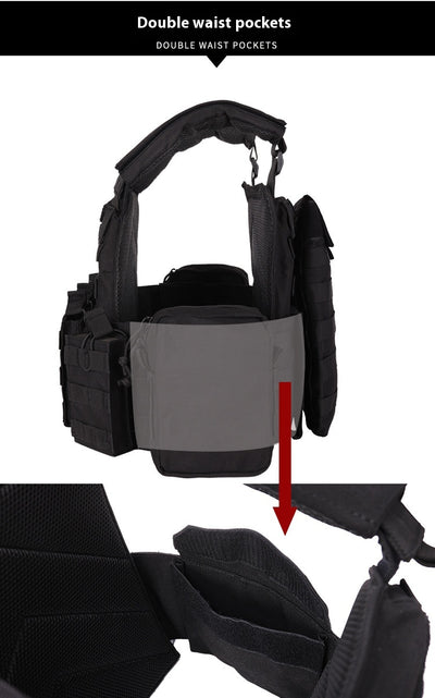 Chaleco Táctico Anfibio con Camuflaje para Operaciones al Aire Libre - Image 18