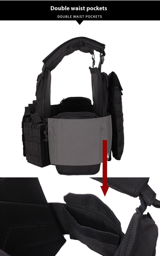 Chaleco Táctico Anfibio con Camuflaje para Operaciones al Aire Libre - Image 18
