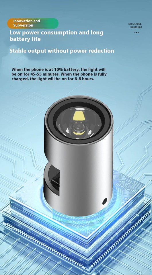 Linterna Recargable sin Luz LED - Llavero Portátil - Image 10
