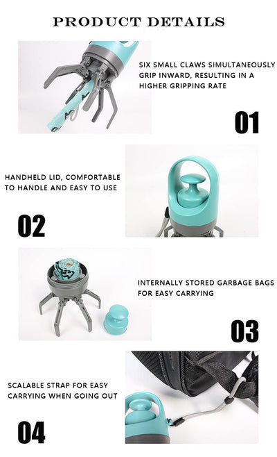 Recogedor de Desechos para Mascotas con Dispensador de Bolsas - Image 18
