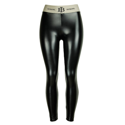 Pantalón de Cuero PU con Cinturón de Letras - Talla Grande - Image 17
