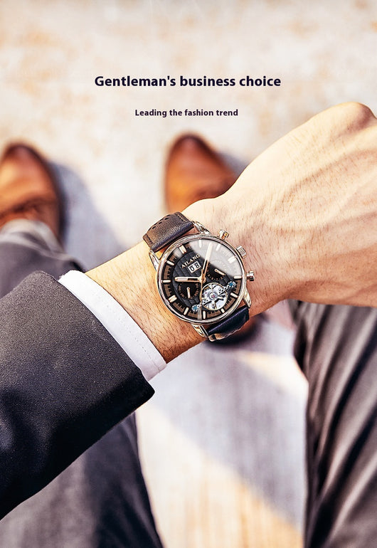 Reloj Automático Tourbillon Multifunción para Hombre - Image 28