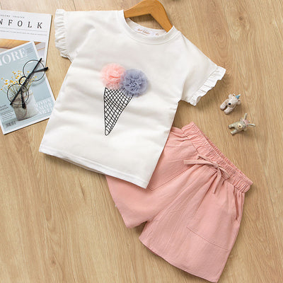 Conjunto Infantil de Niña: Playera y Pantalón Cómodo - Image 16