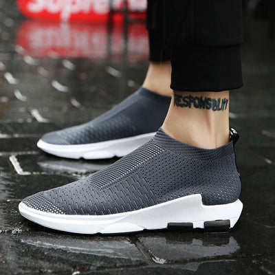 Zapatos Altos Elásticos Tipo Calcetín para Hombres Talla Grande - Image 6