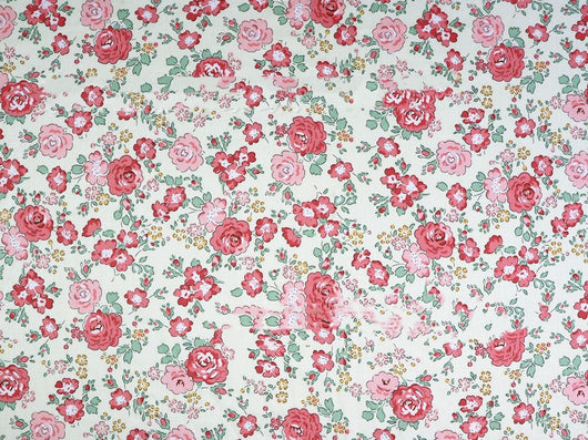 Tela de Algodón Twill Estampado Flores - Diseño Floral Delicado - Image 19