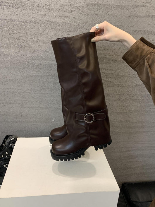 Botas Largas Versátiles con Base Reforzada para Mujer - Image 28