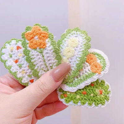 Broche para Cabello de Hilo Tejido Flor Delicada - Image 28