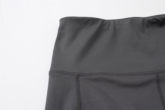 Shorts Deportivos Cintura Alta con Bolsillos Diagonales - Mallas de Entrenamiento Secado Rápido - Image 13