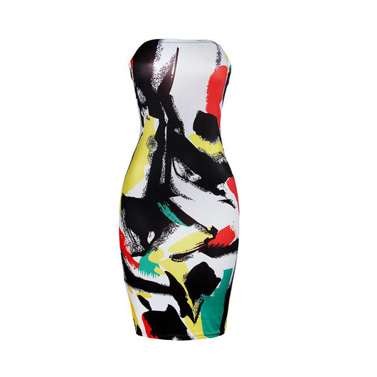 Vestido Strapless Ajustado para Fiesta Nocturna - Image 9