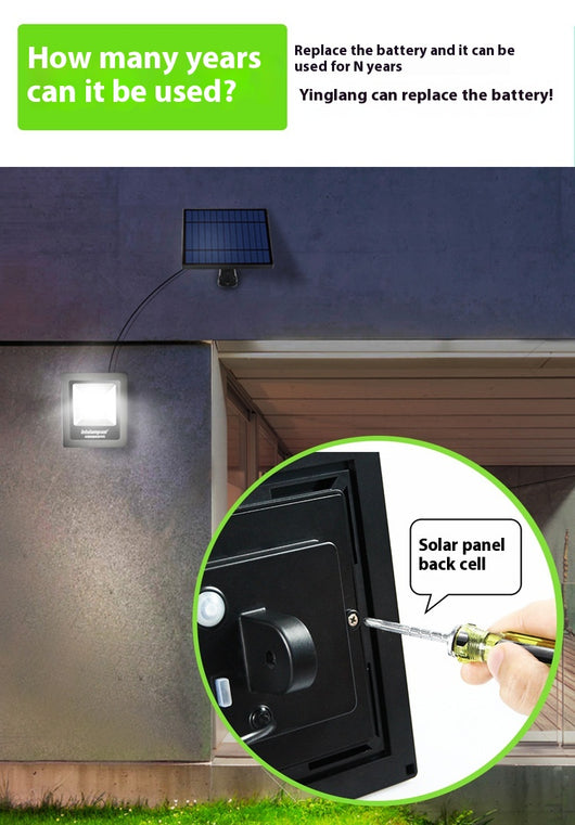 Lámpara Solar LED Impermeable para Patio y Jardín - Image 16