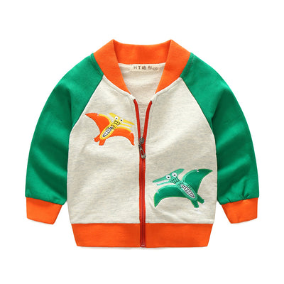Abrigo Infantil Estampado Europeo Americano con Diseños Divertidos - Image 17