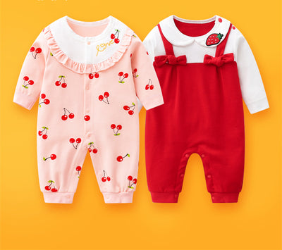 Conjunto de 2 Piezas Mameluco Manga Larga para Bebé Recién Nacido Verano - Image 26