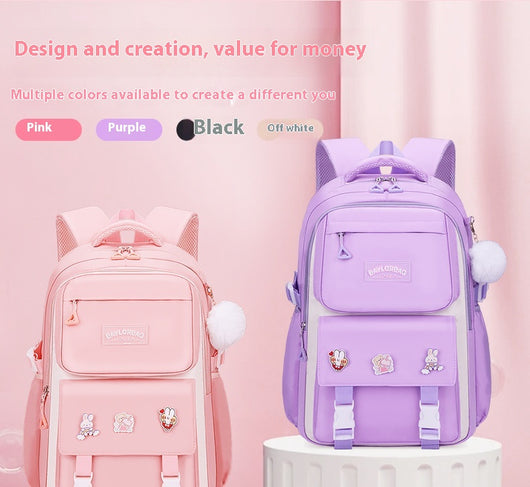 Mochila Escolar de Gran Capacidad Ergonómica para Niños - Image 59