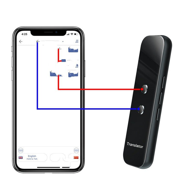 Traductor Inteligente Bluetooth Multiidioma