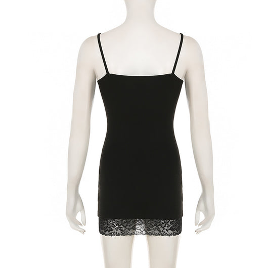 Vestido de Encaje Elegante con Tirantes Ajustables para Mujer - Image 22