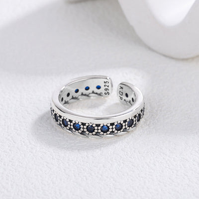 Anillo de Plata Esterlina 925 Diseño Minimalista Desgastado - Image 10